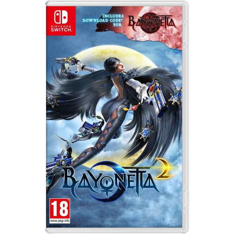BAYONETTA 2 y Codigo Descarga Bayonetta 1 nintendo switch