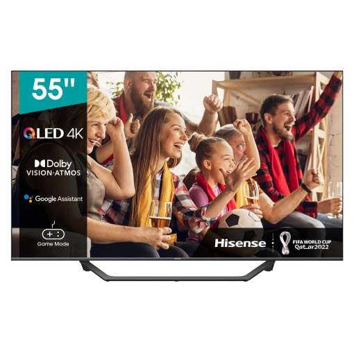 TV QLED 139,7 cm (55") HISENSE 55A7GQ, 4K UHD, Smart TV