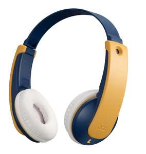 Auriculares de diadema JVC Tinyphones HA-KD10W-Y-E Bluetooth para niños amarillo y azul