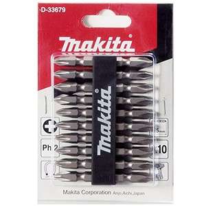 Makita D-34366 - Set de puntas dobles imantadas PH2, Multicolor