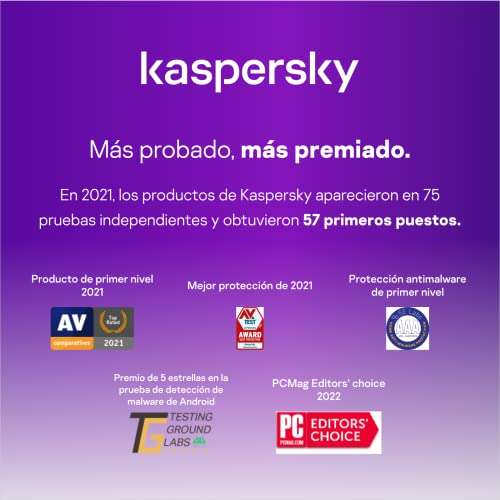 Kaspersky Premium Total Security 2023 | 5 Dispositivos | 1 año (también 5 dispositivos 2 años 57,99€)