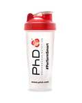 PhD Nutrition Mixball Shaker - Mezclador de Proteínas para Batidos de 600 ml