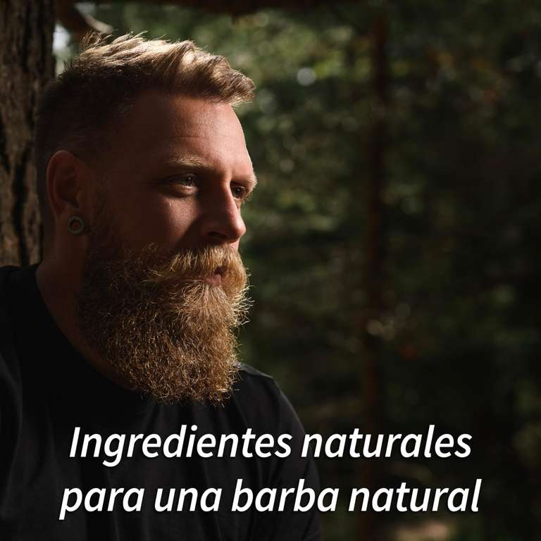 Aceite para barba Mr Bear Woodland - jojoba y aceite de argán - 60ml