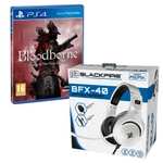 Pack bloodborne goty ps4+headset bfx-40 ps4