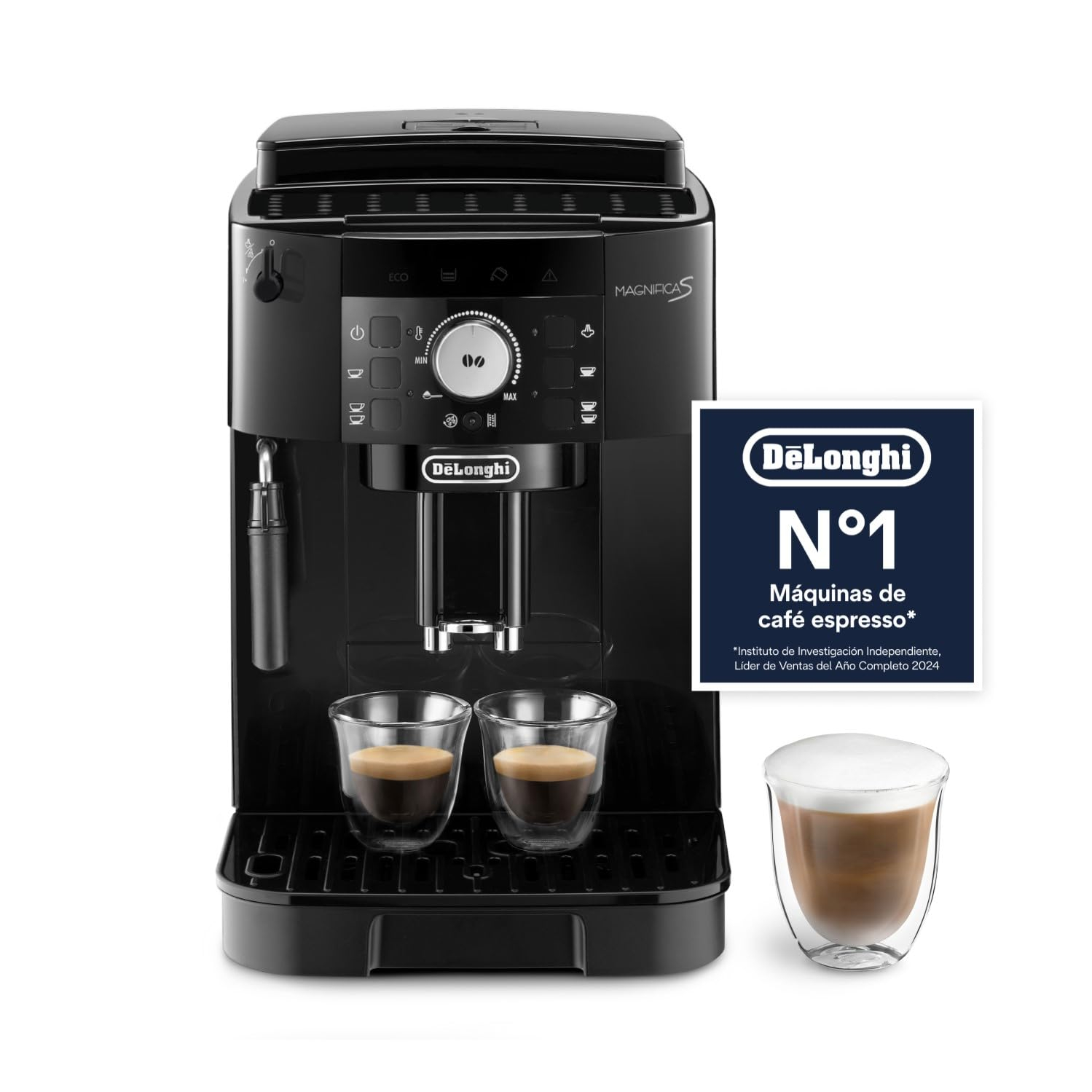 De'Longhi Magnifica S - Cafetera Superautomática 2 Bebidas Negro (Segunda Mano: Estado Bueno)
