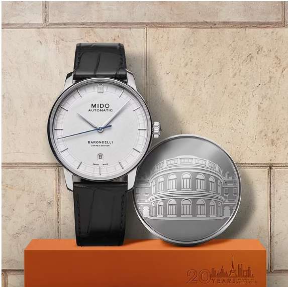 Mido 20TH ANNIVERSARY INSPIRED BY ARCHITECTURE M0374071626100 Reloj Automático para hombres Edición Muy Limitada