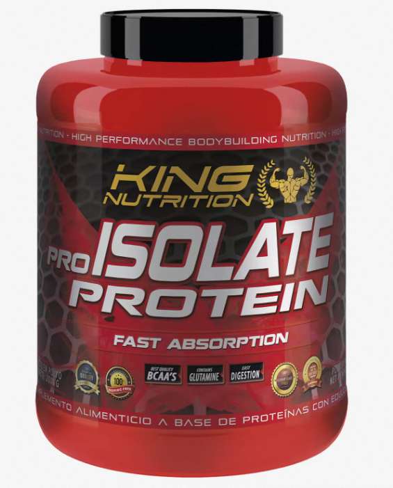 Proteina Isolada King Nutrition 2kg (comprando 3 unidades)