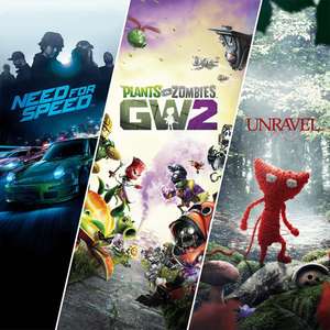 Need For Speed + Plants vs Zombies GW2 + Unravel por 0.82€(PRECIO FINAL) Xbox (VPN ARGENTINA)