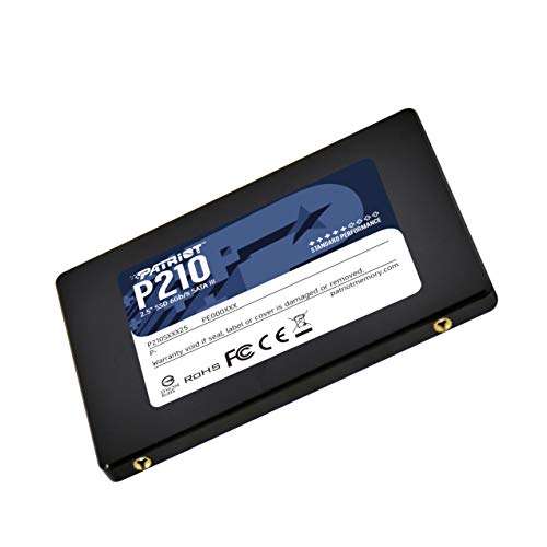 Patriot P210 SSD 128GB SATA III (256GB 15,99€ // 512GB 24,79€ // 1TB 39,99€ // 2TB 72,99€)