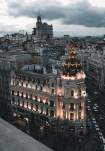 Madrid desde 271€/p durante 6 dias en Abril. Incluye vuelos y alojamiento. Salida desde varios puntos de España