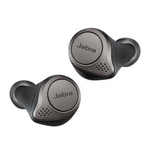Jabra Elite 75t, Auriculares Bluetooth con Cancelación Activa de Ruido y batería de larga duración, (reaco por jabra Como nuevo)