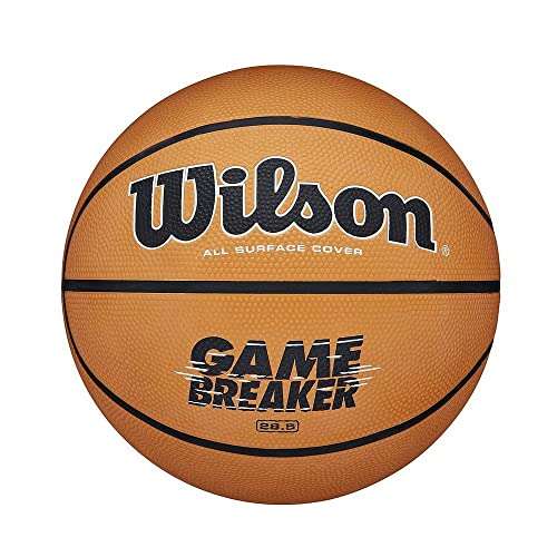 Wilson Gamebreaker Basketball Pelota, Unisex Adulto