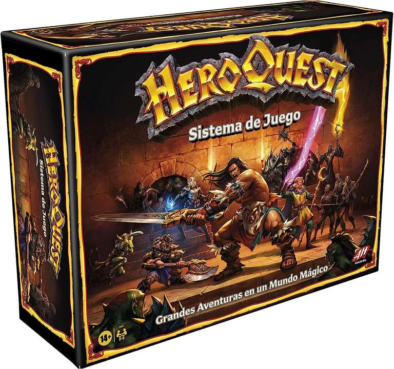 HeroQuest - Juego de Mesa [69.99€ con cupones. VER descripción]