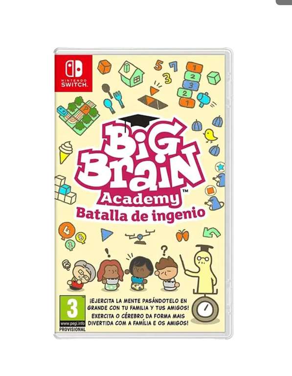 Nintendo Switch Big Brain Academy: Batalla de Ingenio(Vendedor MediaMarkt Santa Justa)