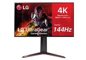 LG UltraGear 27GP95RP-B 27" LED NanoIPS UltraHD 4K 160Hz G-Sync Compatible [ 715€ comprando 2 unidades = 357€]