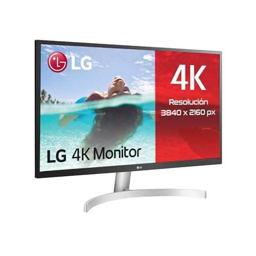 LG 27UL500-W - Monitor 27 pulgadas UHD, Panel IPS
