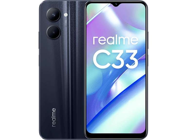 Móvil - Realme C33 4/128 GB 6.5 " HD+