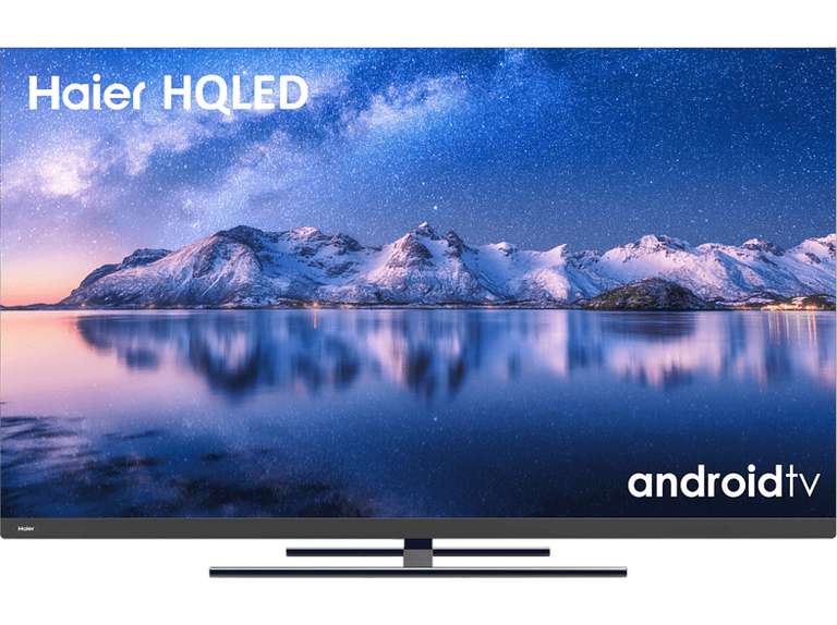 TV LED 55"- Haier H55S800UG, UHD 4K, Smart TV, Altavoces Frontales, Dolby Atmos-Vision, Control por Voz, Certificado dbx-tv