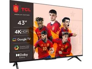 TV LED 75  TCL 75P635, LCD, 4K HDR TV, Google TV, Control por voz, Smart  TV, Dolby Audio, HDR10, Negro