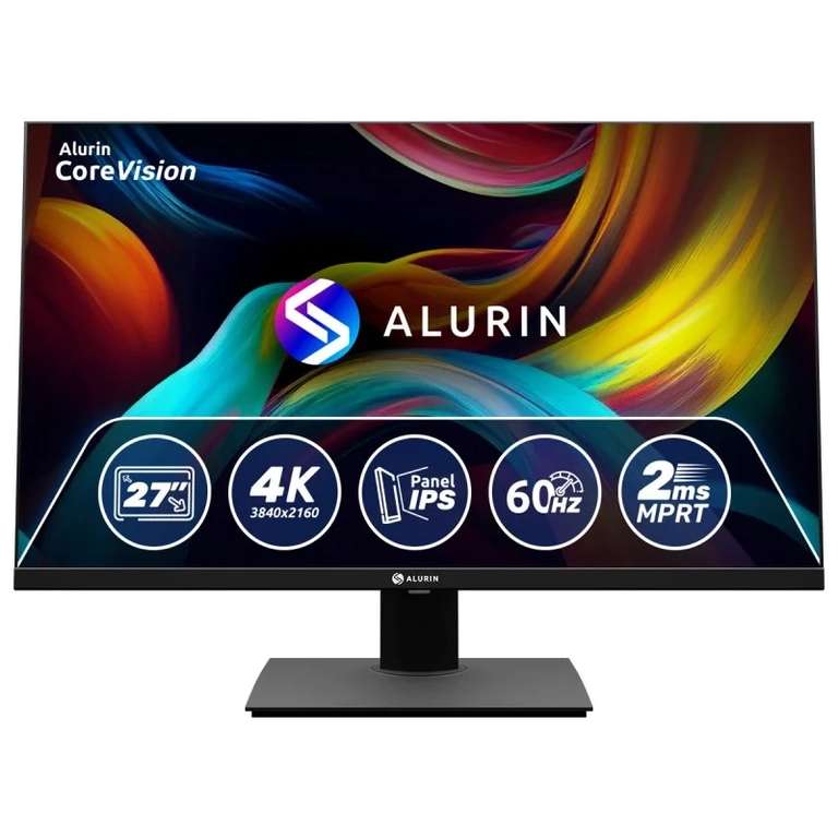 Alurin CoreVision 27 4K 27" LED IPS UltraHD 4K FreeSync