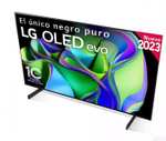 TV LG OLED evo 4K de 42'' C3, Procesador Máxima Potencia, Dolby Vision / Dolby ATMOS, Smart TV webOS23. 5% de descuento en primera compra