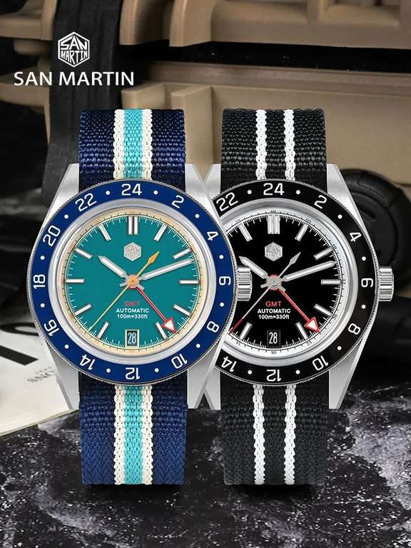 San Martin-Reloj deportivo para hombre