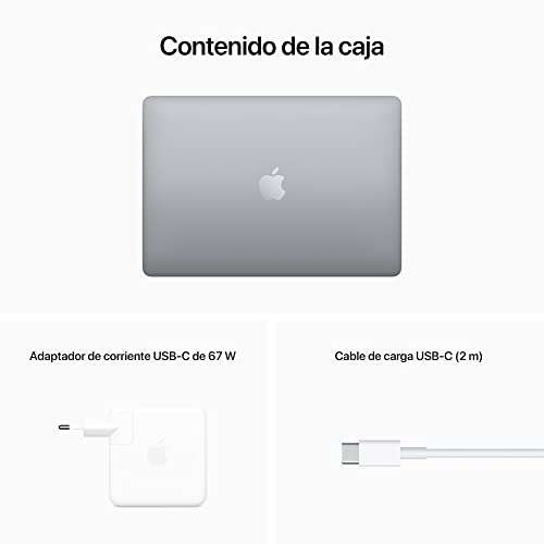 MacBook Pro con chip M2 de Apple: pantalla Retina de 13 pulgadas, 8GB de RAM, 256 GB SSD