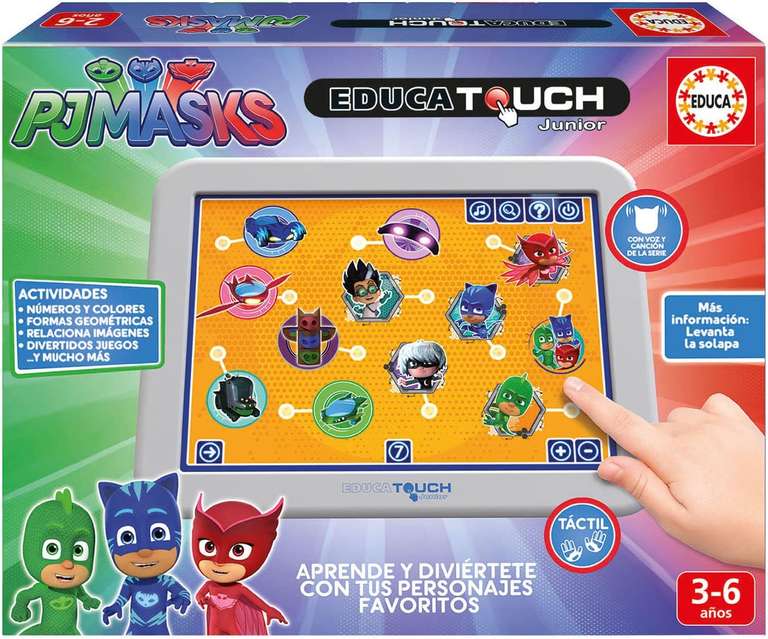 Tablet educativa, Juegos, Actividades, Música y más (Pj Masks EDUCA)