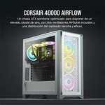 Corsair 4000D Airflow Chasis ATX Semitorre con Cristal Templado