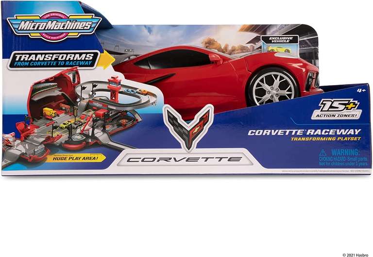 Micro Machines - Carrera de Corvette en la pista convertida [+ Amazon]