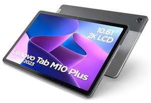 Lenovo Tab M10 Plus (3rd Gen) 2023 - 10.61" 2K IPS, Snapdragon SDM680, 4GB RAM+64GB ROM, WiFi+Bluetooth, Android 12, Gris Oscuro