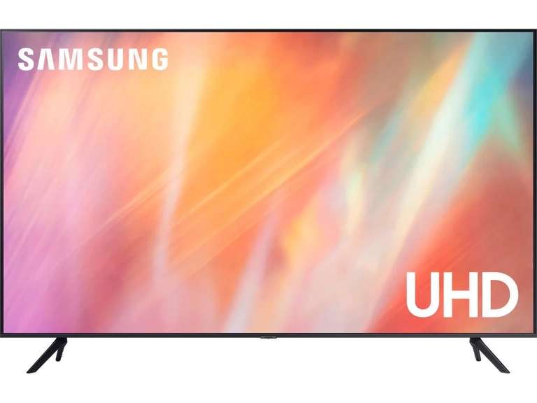 Tv 75" Samsung UE75AU7175 UHD 4K, Crystal UHD, Smart TV, HDR10+, Tizen, Dolby Digital Plus, Titan Gray / En Mediamarkt 779€.