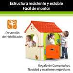 FEBER Fantasy House Casita Infantil de Juegos, con Puerta Abatible, para Jugar al Aire Libre o en Casa, Resistente