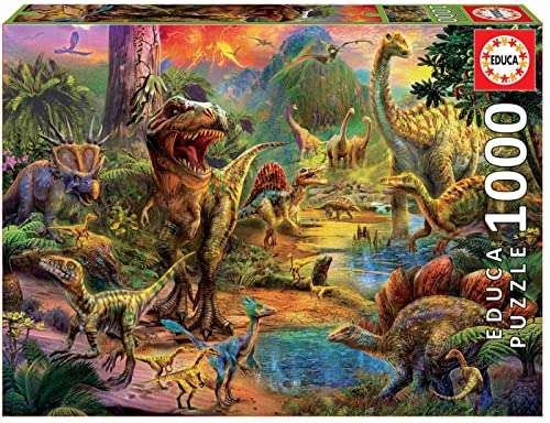Educa - Tierra de Dinosaurios Puzzle 1000 Piezas