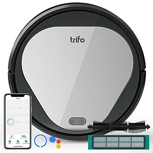 TRIFO Robot Aspirador, 3000 Pa, Autocarga, Conectividad Wi-Fi, Controlado a través de Alexa/App