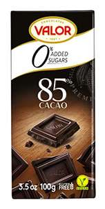 Valor - Chocolate Negro 85% (1,56€/100gr)