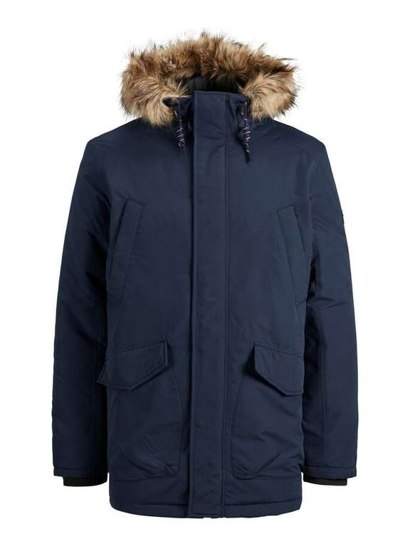 Jack and Jones Parka con capucha. Negro (M, L, XL), Azul (M, XL), Verde  39,99€ todas las tallas y envío gratis. » Chollometro