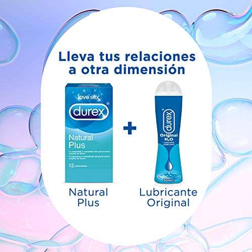 Durex Lubricante Original Base Agua, 50ml. C. Recurrente. Compra única 5,84€