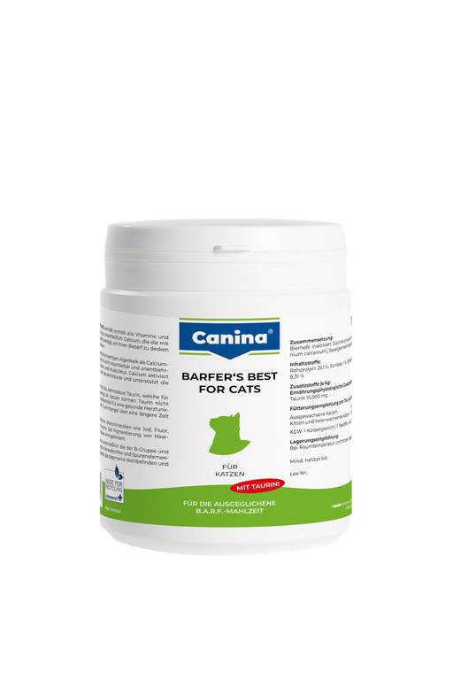 Canina Pharma Barfers Best para Gatos 180g