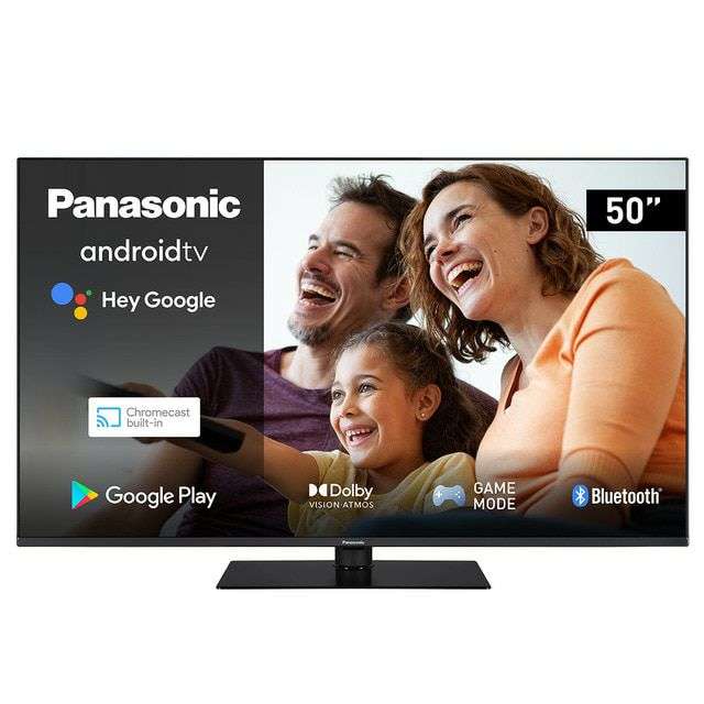 TV LED 124cm (50") Panasonic TX-50LX650E 4K ULTRA HD, Android TV, HDR10, Dolby Vision, Dolby Atmos, Google Assistant
