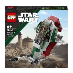 LEGO Juguete de Construcción The Mandalorian Microfighter: Nave Estelar de Boba Fett LEGO Star Wars