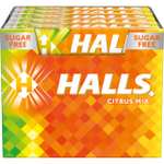 Halls Citrus Mix, Caramelo Sin Azúcar, Caja de 20 Sticks de 32 g