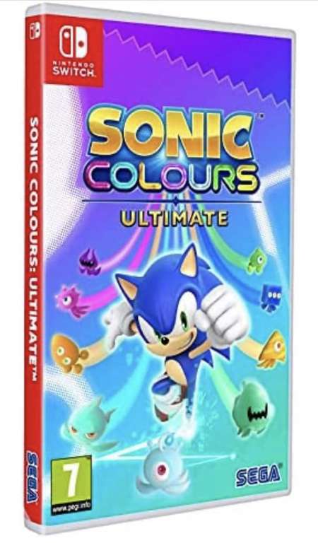 Sonic Colours Ultimate para nintendo switch