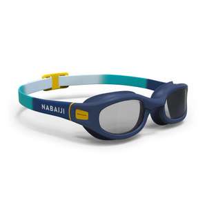 Gafas de Natación NABAIJI 100 Soft Azul Gris Amarillo | Talla S - Recogida en Tienda Gratis