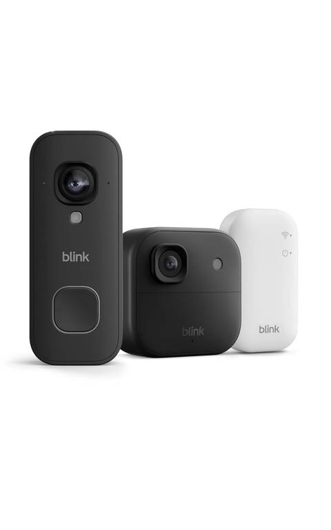 Cámara exterior 2K+ Blink + Blink Videotimbre cableado 2K+ (últ. generación)