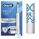 Oral-B Pro 1 750 Cepillo de Dientes Eléctrico 1 Cabezal y Estuche de Viaje