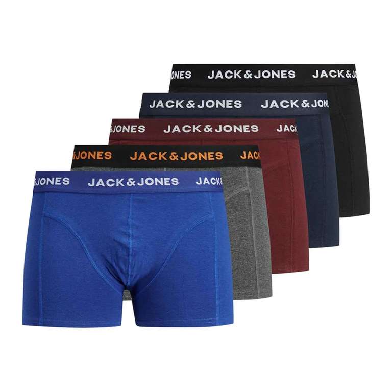 Pack de 5 Boxer Slip Jack&Jones (S, M y L)