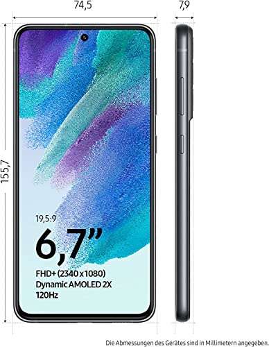 Samsung Galaxy S21 FE 5G 128GB, Snapdragon 888, pantalla AMOLED dinámica de 6,4", batería de 4500 mAh, 120Hz