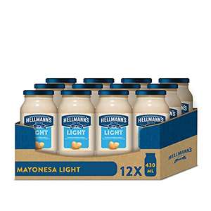 Hellmann's mayonesa light, 12 x 430ml
