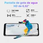 DOOGEE N50S Telefono Movil 2024, 9GB +128GB (TF 1TB) Android 13 Móviles, 6,52 Pulgadas